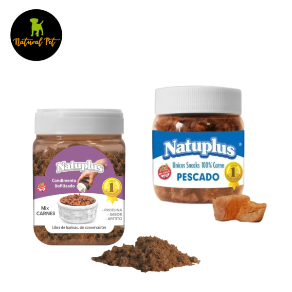 NATUPLUS CARNES LIOFILIZADAS / PERROS Y GATOS 🐶🐱-GATOS-alimento natural-Natural Pet