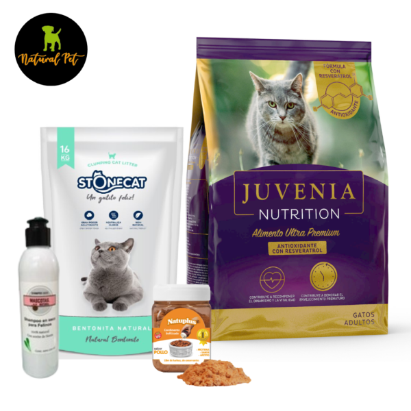 COMBO 2047 / GATOS 🐱-Combos Gato-alimento balanceado-Natural Pet