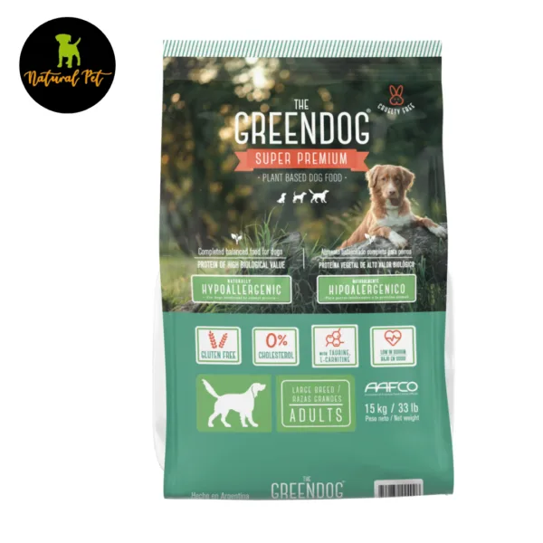 THE GREEN DOG ALIMENTO SUPER PREMIUM HIPOALERGENICO / PERROS 🐶