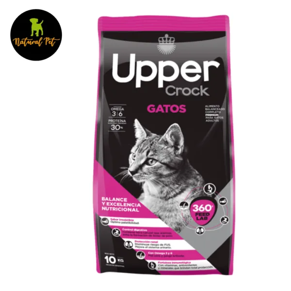 UPPER CROCK ALIMENTO / GATOS 🐱