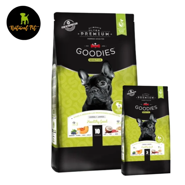 GOODIES SENSITIVE HIPOALERGÉNICO ALIMENTO PREMIUM / PERROS 🐶